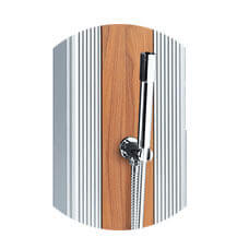 Douchette rince-pied douche solaire Formidra Dada