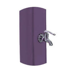 Rince-pied douche solaire Formidra Happy 4X4