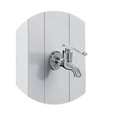 Rince-pied douche solaire Formidra Spring