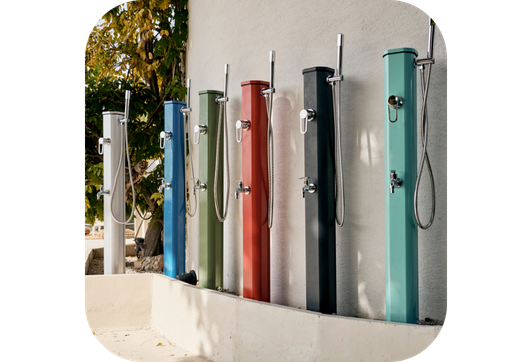 vert opaline jolly go douche solaire 20 L