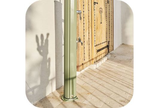 douche jolly go solaire vert 20 L