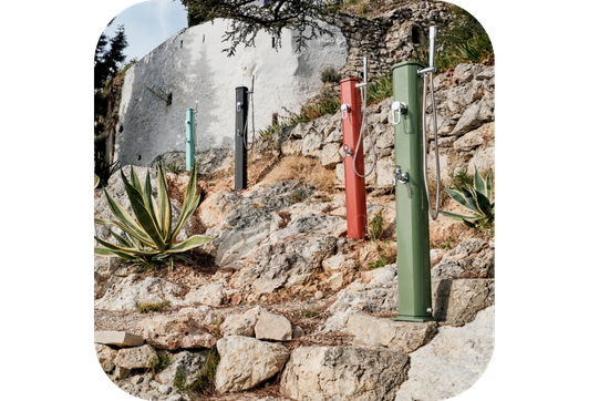 douche jolly go vert réséda 20 L