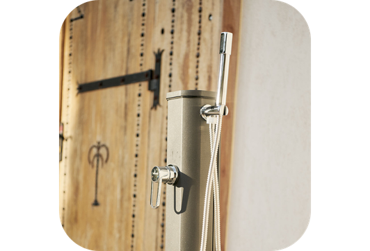 douche jolly go argent 20 L