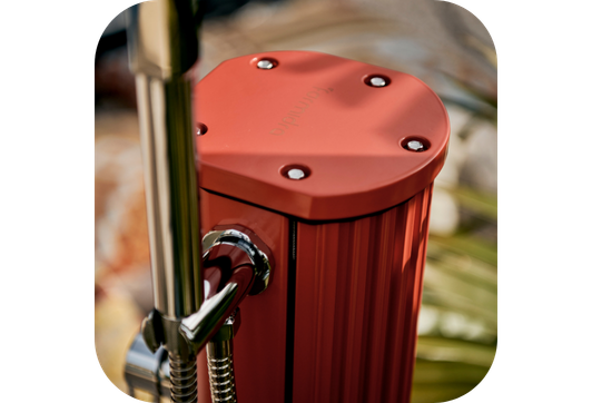 douche jolly go terracotta