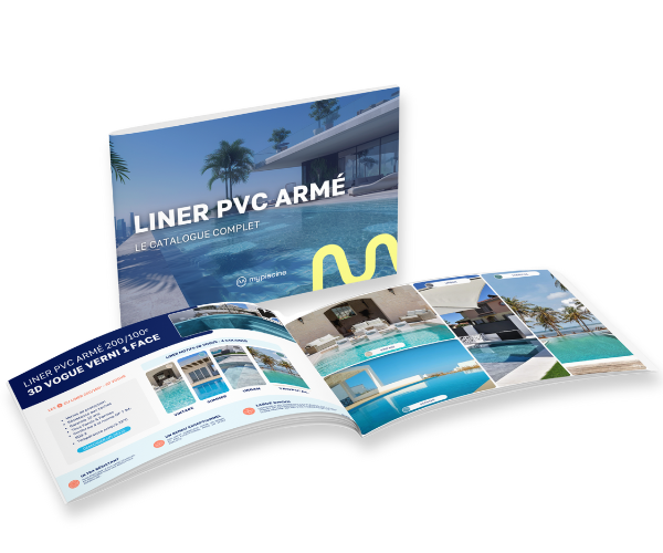 Catalogue MyPiscine : Liner PVC Armé pour Piscine Sur-Mesure