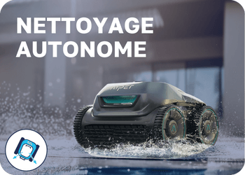 Robot piscine connecté