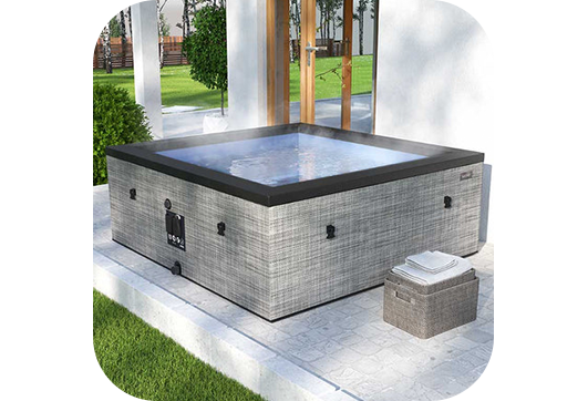 Spa Netspa Semi Rigide Idaho 6 personnes