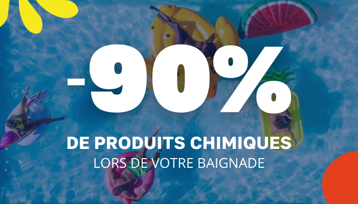 Piscine au sel Moins de produit chimique