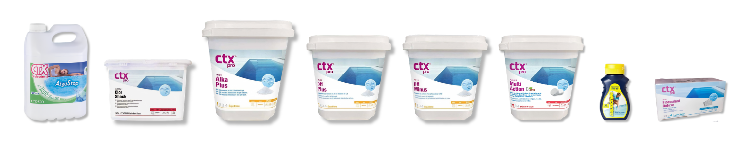 image des produits de traitements dans le pack