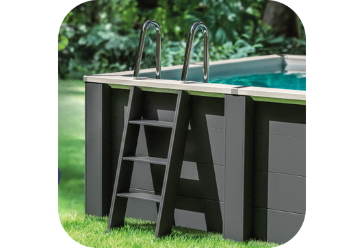 Piscine familiale confortable