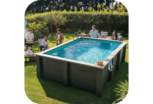 Piscine pour un usage familial