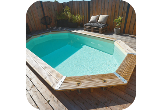 Piscine bois azura