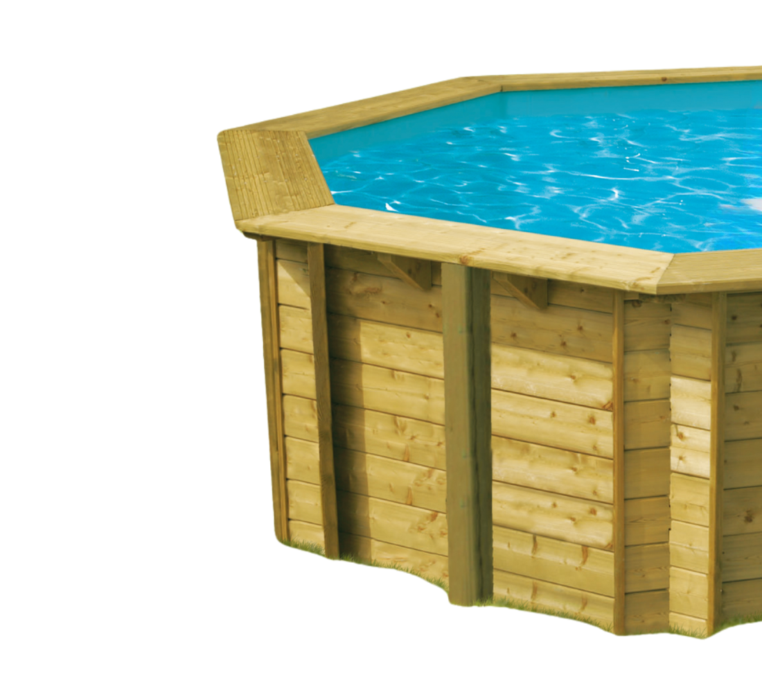 Les avantages de la piscine bois Sunwater 410 × H 120 cm
