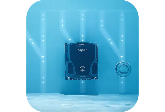 Batterie haute autonomie du Aiper Scuba X1 Pro Max pour un nettoyage longue durée