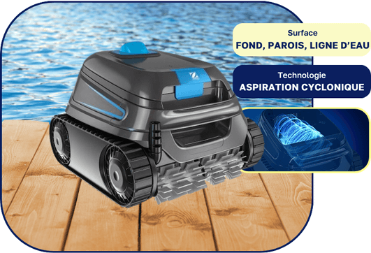 présentation du robot piscine Zodiac CNX 10