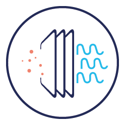 robot double filtration