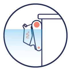 Surface de nettoyage