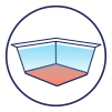 Piscine avec Fond Plat ou Pente Légère