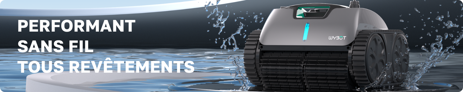 robot piscine sans fil wybot C1 Pro