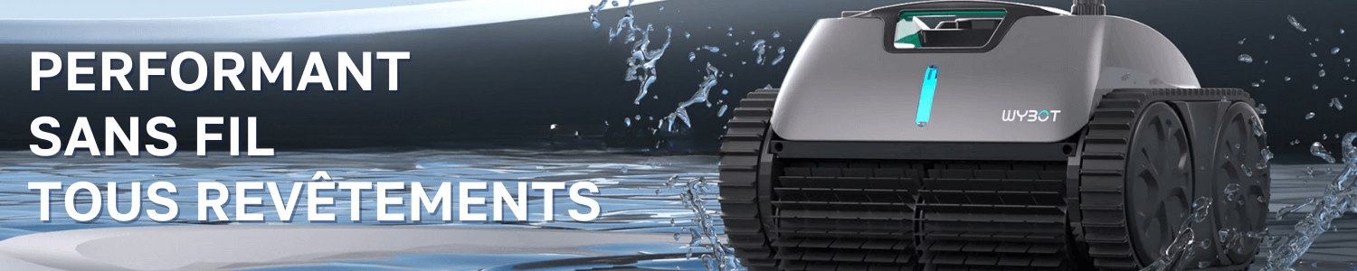 robot piscine sans fil wybot C1 Pro