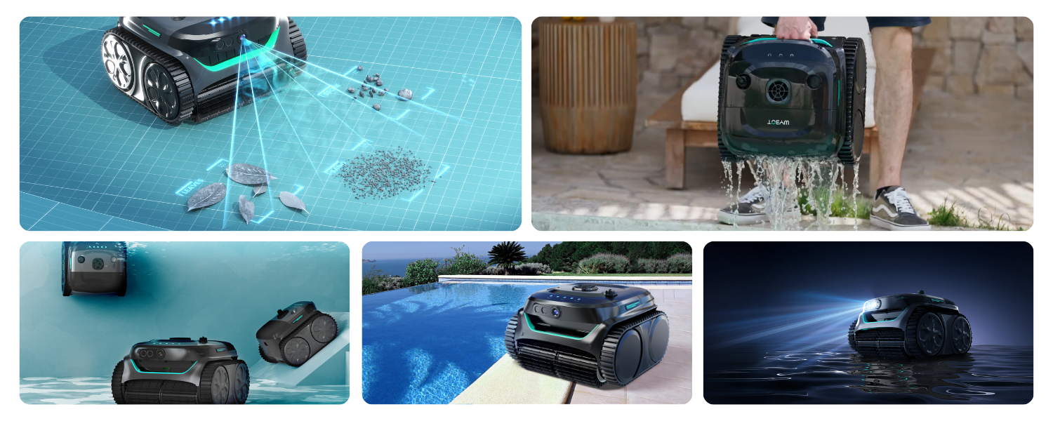 panneau solaire du wybot c2 pro vision