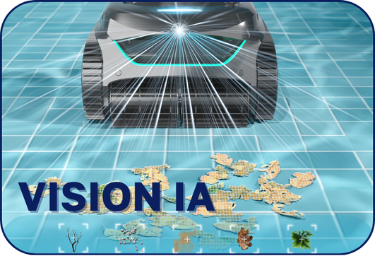 Vue de dessus du Wybot C2 visionson innovation