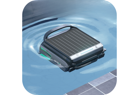 double filtration pour le robot de piscine de surface F1 Wybot