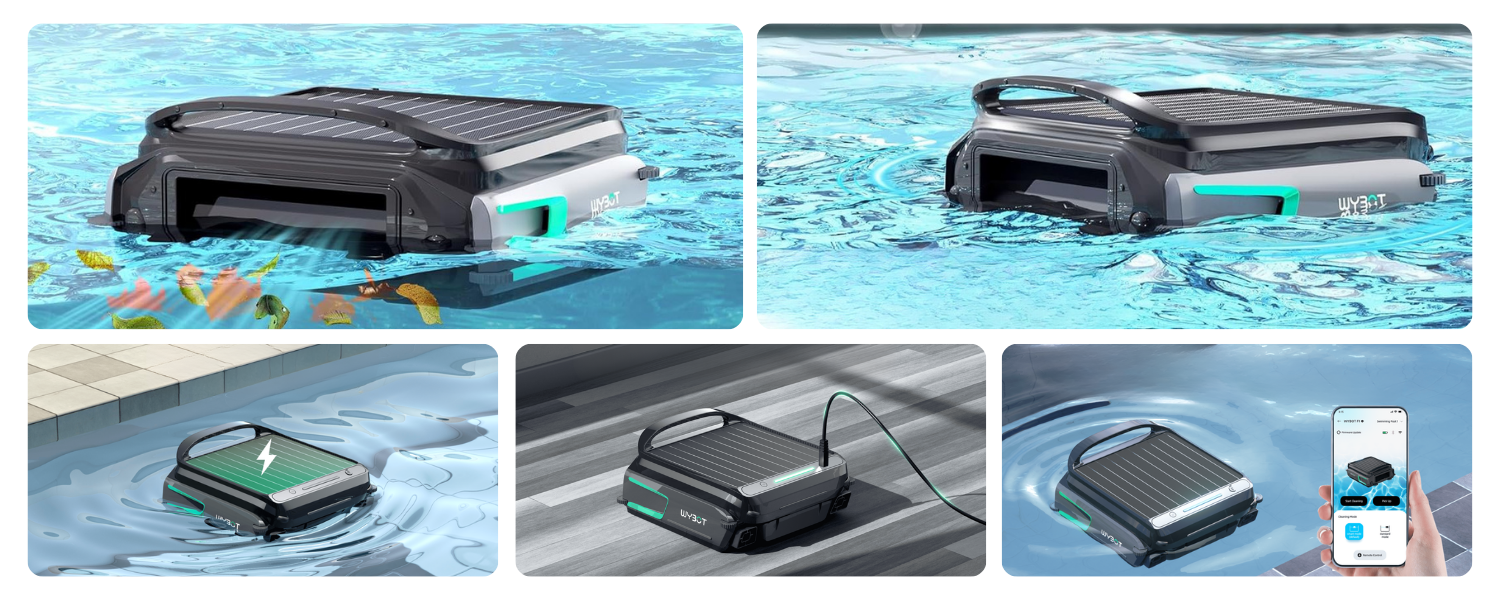 robot wybot f1 skimmer flottant