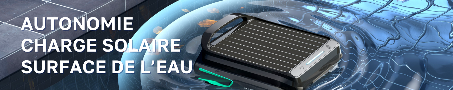 robot piscine solaire de surface