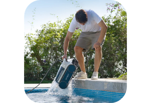 Wybot M1-C - Sélection de zone et programmation via application mobile