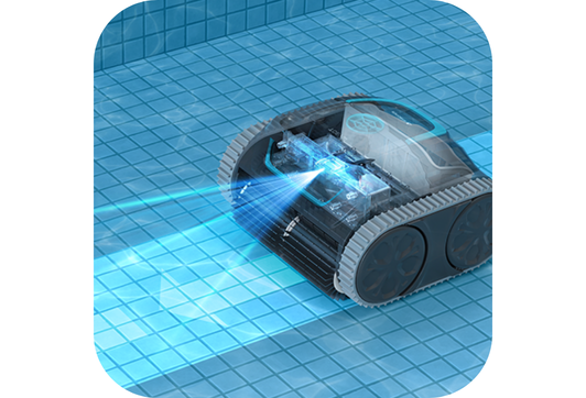 robot de piscine sans fil performant wybot s1