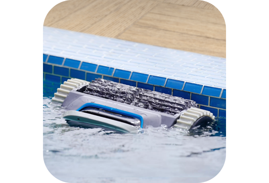 Robot piscine sans fil Wybot S1 nettoyant le fond et les parois avec technologie de capteurs avancée