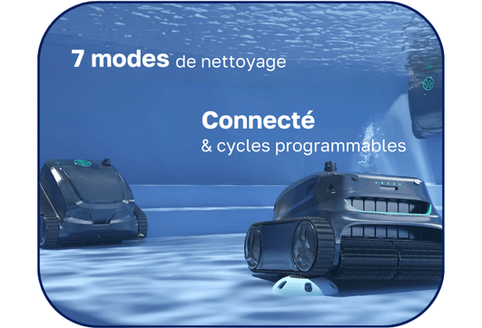 robot de piscine sans fil performant wybot s2