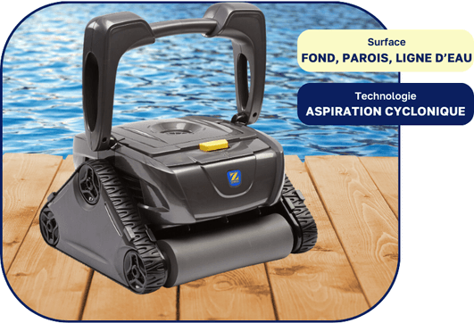 présentation du robot piscine Zodiac Cyclonx