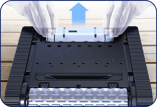 technologie Tap & Lift retrait facile