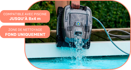 Robot de piscine Zodiac Tornax OT3100 : le robot léger et performant