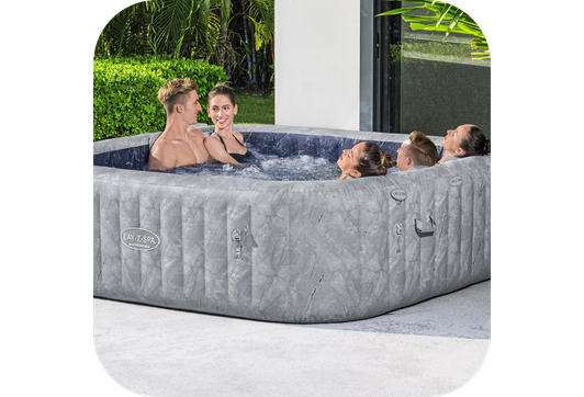 structure renforcée avec le spa gonflable bestway