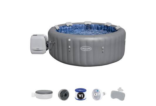 contenu du pack du spa gonflable santorini
