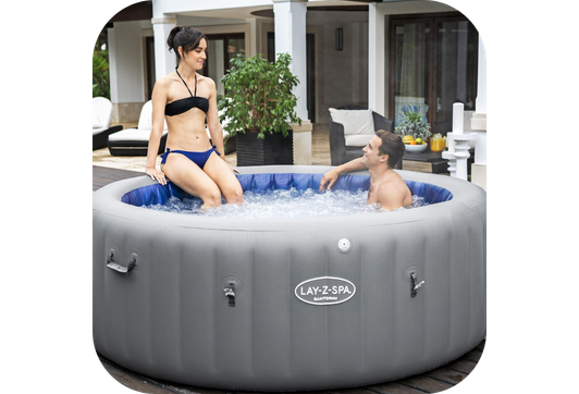 structure robuste du spa santorini bestway