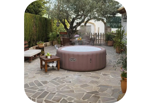Spa gonflable rond Lay-Z-Spa Hawaii rond, pour un moment de détente idéal