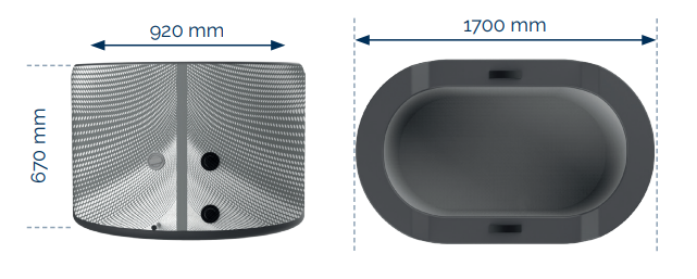 dimensions du spa jarvi
