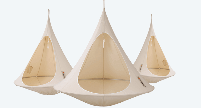 Taille des différents modèles de tentes suspendues Cacoon Taille des différents modèles de tentes suspendues Cacoon - mypiscine.com