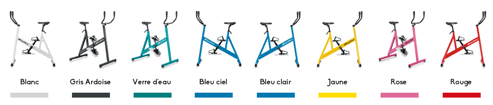 Couleurs du vélo de piscine Aquaness V1