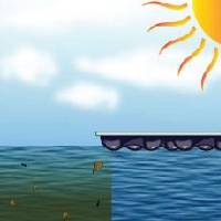 Bâche à bulles contre la photosynthèse