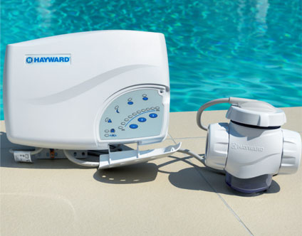 Electrolyseur au sel Hayward Salt and Swim 3C pour piscine jusqu' 75 m3