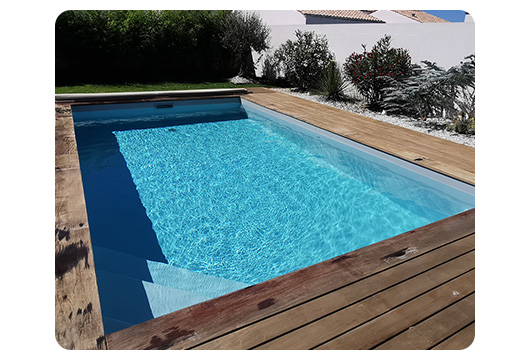 Rénovation Liner Piscine Double Verni