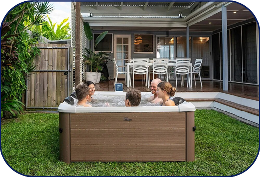 Vue d’ensemble du spa