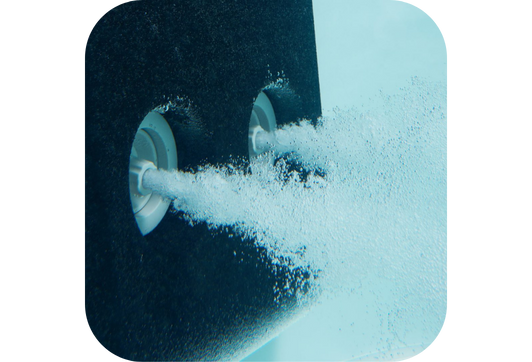 Profitez d’un massage puissant grâce aux jets intégrés - Spa rigide Oslo Aero Plus 6 Places - Connecté