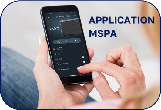 spa connecté avec application