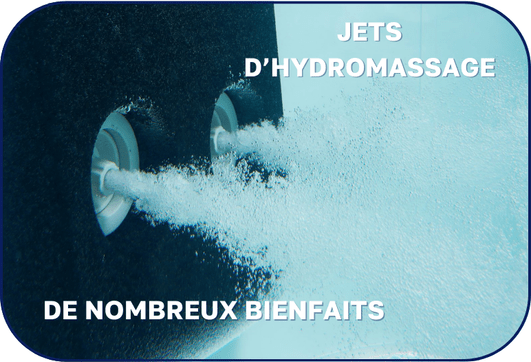 Profitez d’un massage puissant grâce aux jets intégrés